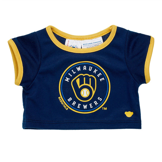 Milwaukee Brewers™ Baseball T-Shirt for Stuffed Animals | Build-A-Bear® - US 9758