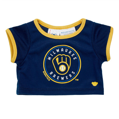 Milwaukee Brewers™ Baseball T-Shirt for Stuffed Animals | Build-A-Bear® - US 2258