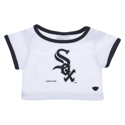 Chicago White Sox Baseball T-Shirt for Stuffed Animals | Build-A-Bear - US 2342