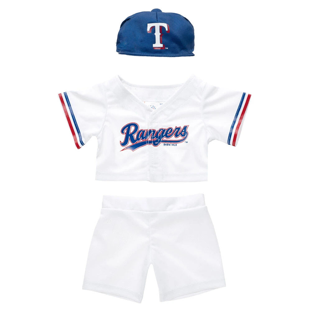 Texas Rangers™ Uniform 3 pc. for Stuffed Animals | Build-A-Bear® - US 6160
