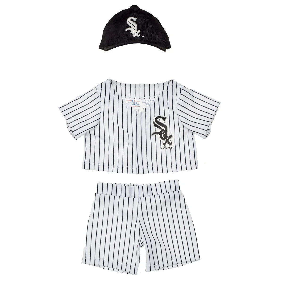 Chicago White Sox™ Baseball T-Shirt | Build-A-Bear® - US 8276
