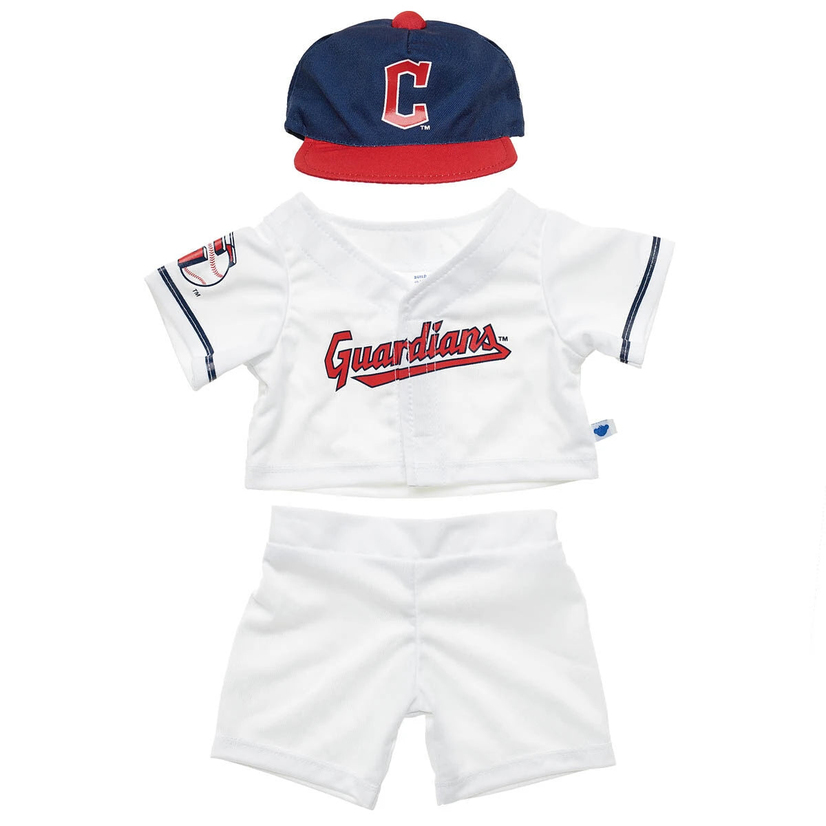 Cleveland Guardians™ Uniform for Stuffed Animals | Build-A-Bear® - US 8549