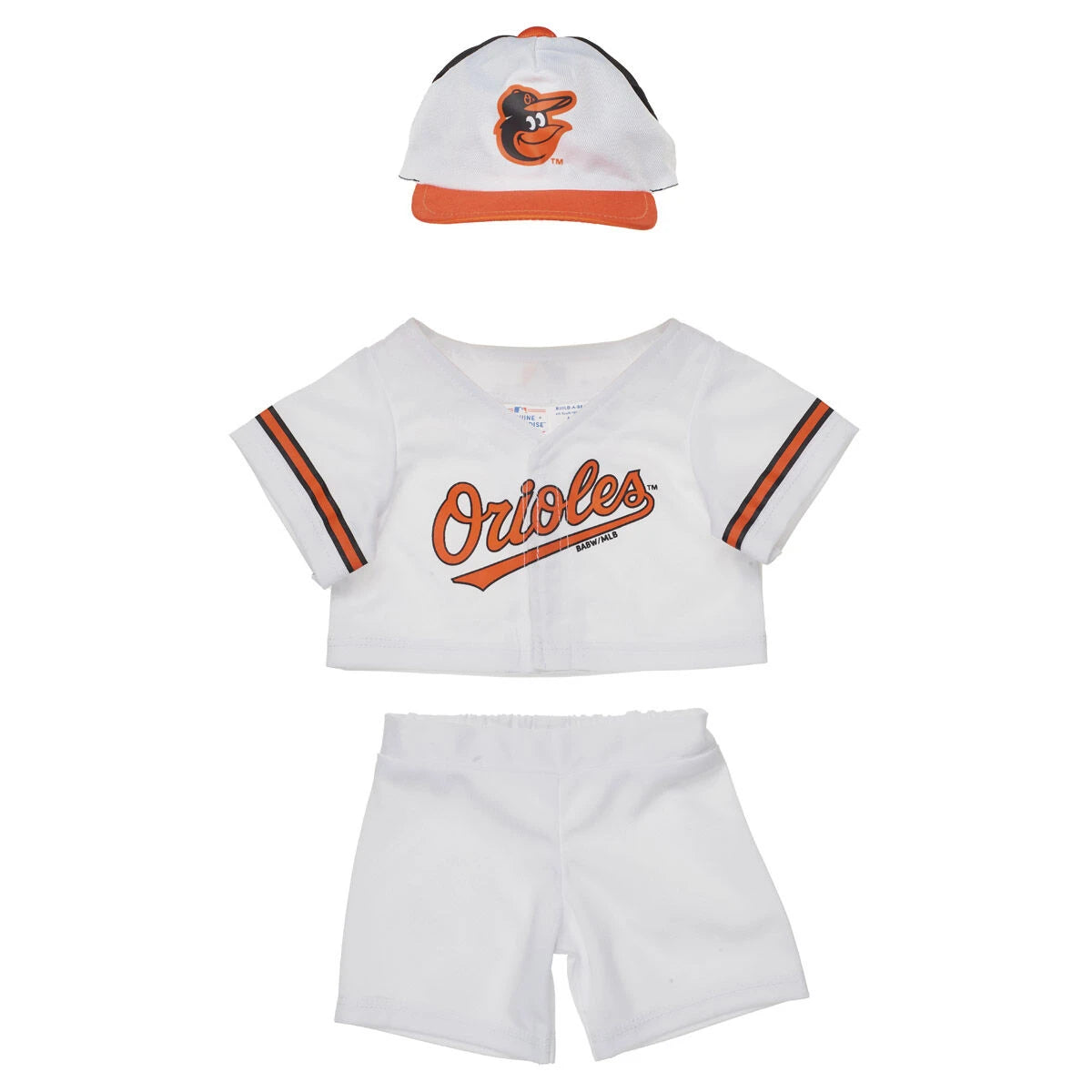 Baltimore Orioles Uniform 3 pc. for Stuffed Animals | Build-A-Bear® - US 8688