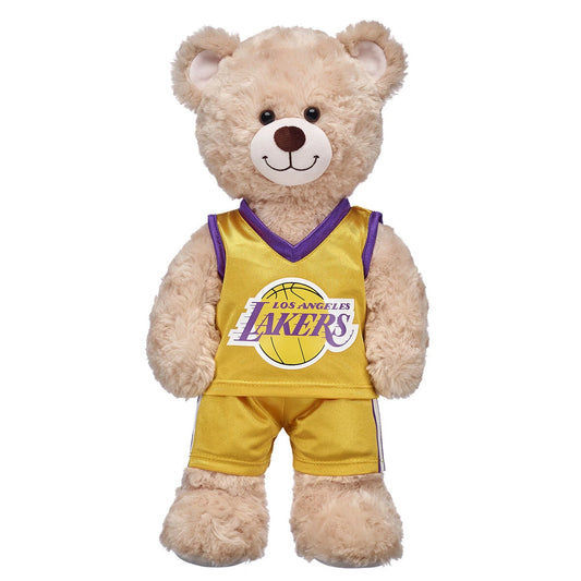 Los Angeles Lakers Uniform 2 pc. for Stuffed Animals | Build-A-Bear® - US 9285