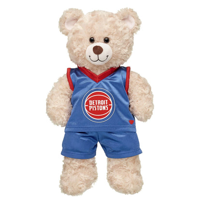 Detroit Pistons Uniform 2 pc. for Plush Toys | Build-A-Bear® - US 4041