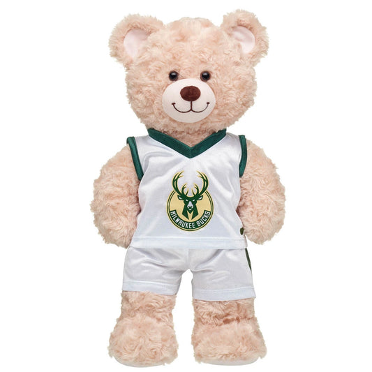 Milwaukee Bucks Stuffed Animal Uniform | Shop Now at Build-A-Bear® - US 1034