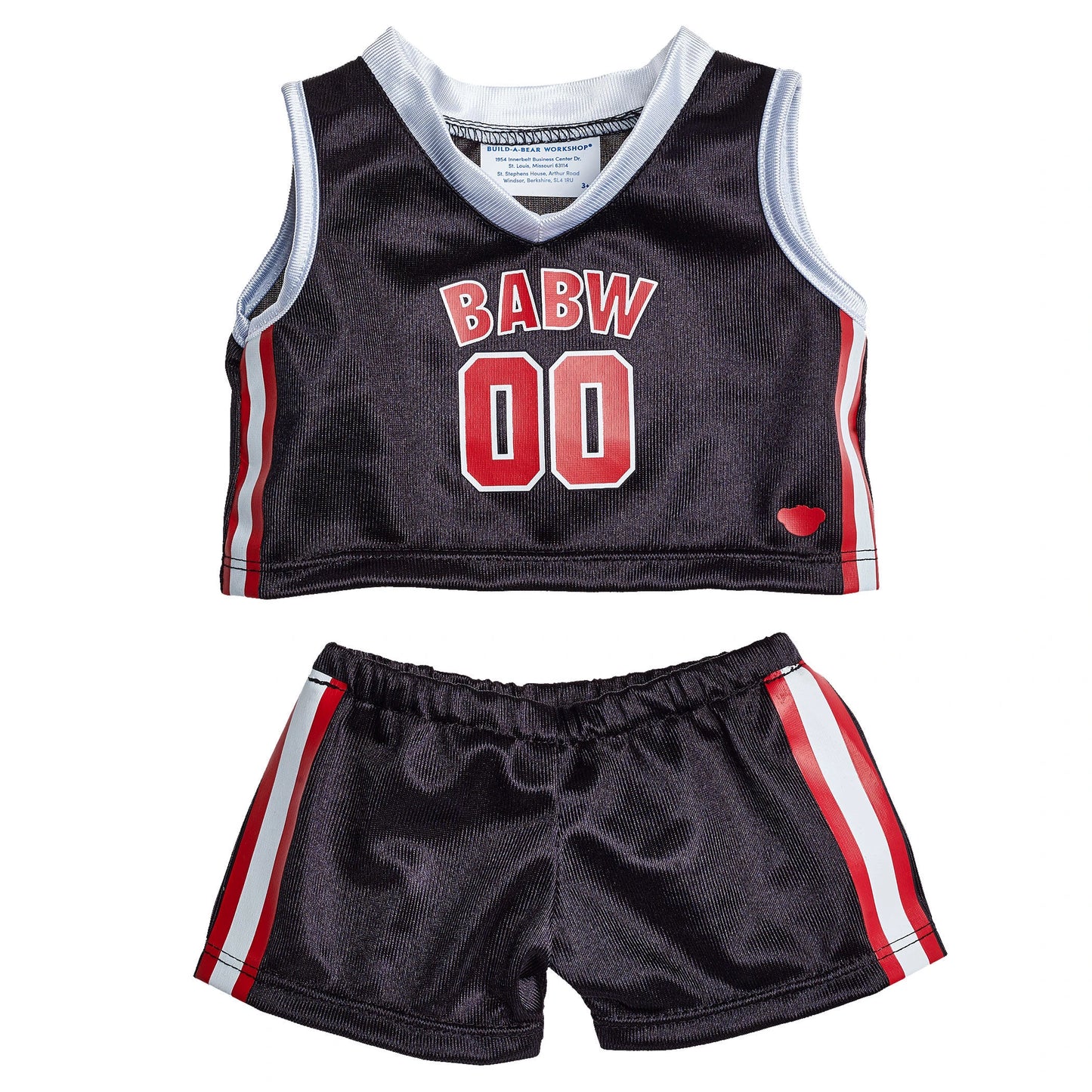 Basketball Uniform 2 pc. for Stuffed Animals | Build-A-Bear® - US 9862