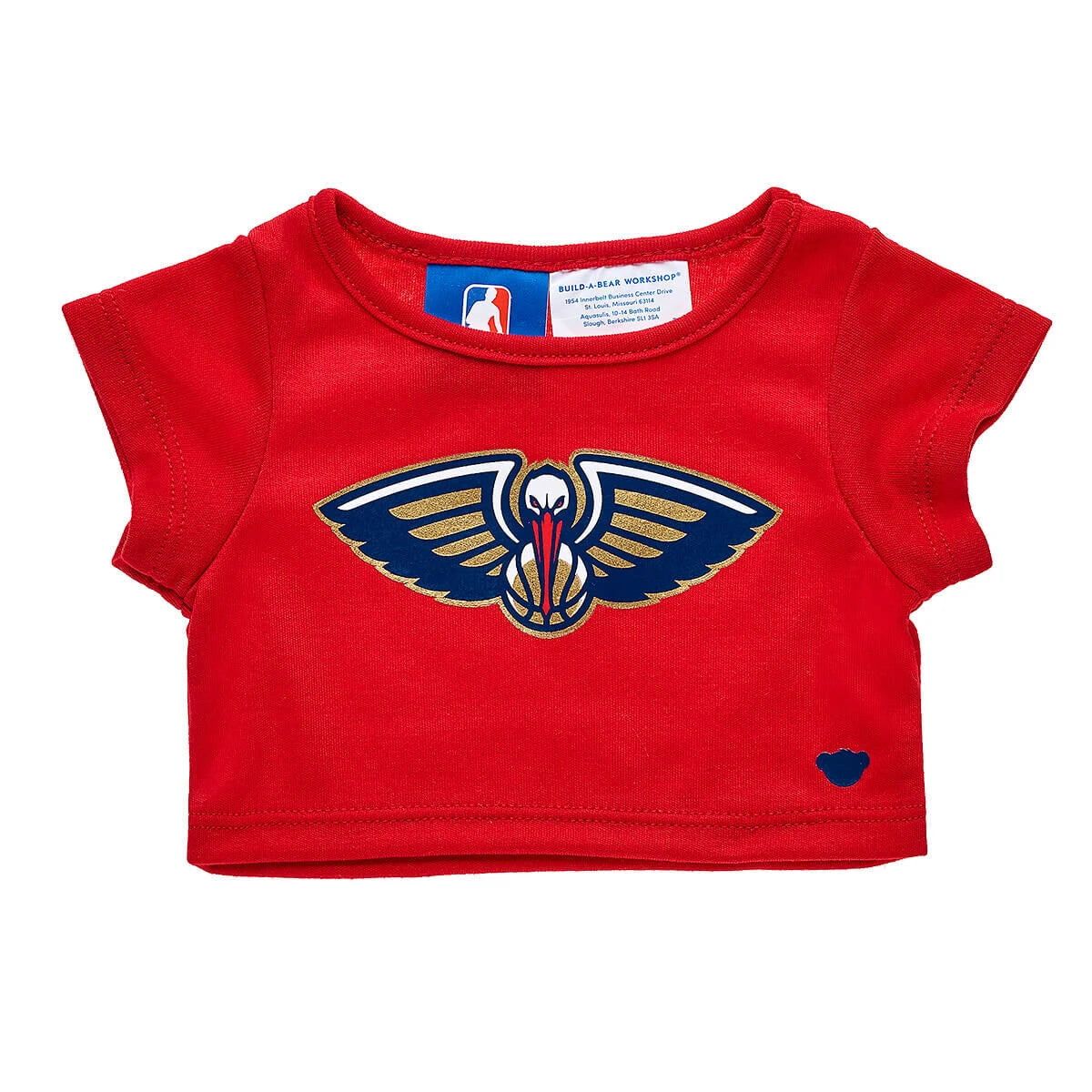 New Orleans Pelicans T-Shirt for Stuffed Animals | Build-A-Bear® - US 7719