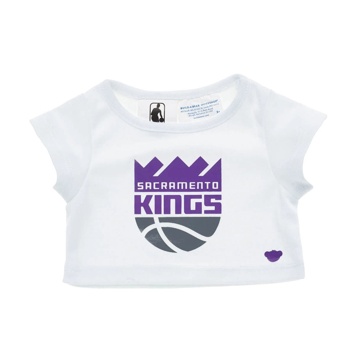 Sacramento Kings T-Shirt for Stuffed Animals | Build-A-Bear® - US 1196