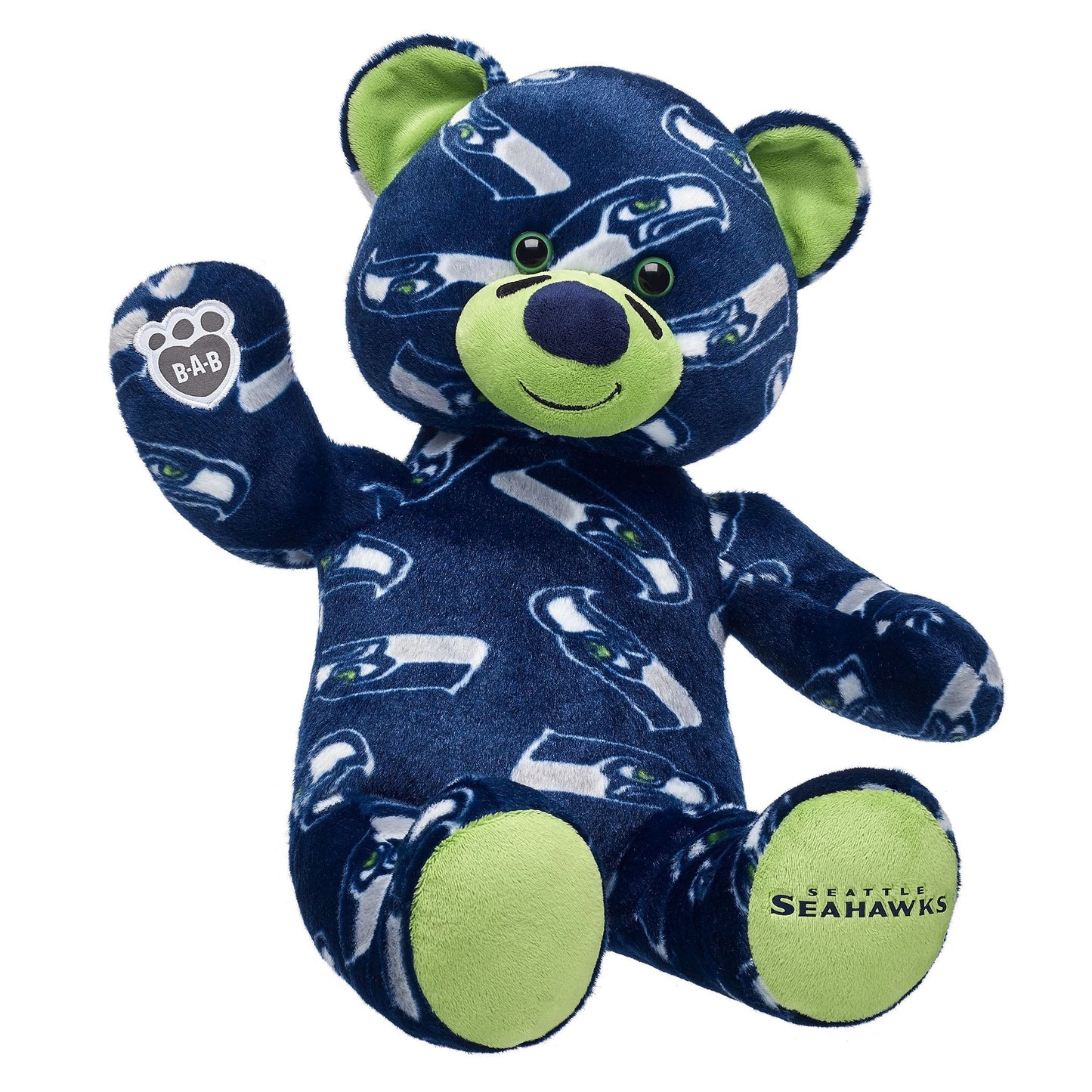 Seattle Seahawks Teddy Bear | Build-A-Bear® - US 9297