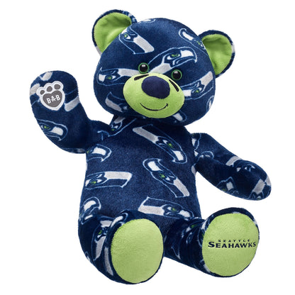 Seattle Seahawks Teddy Bear | Build-A-Bear® - US 6427