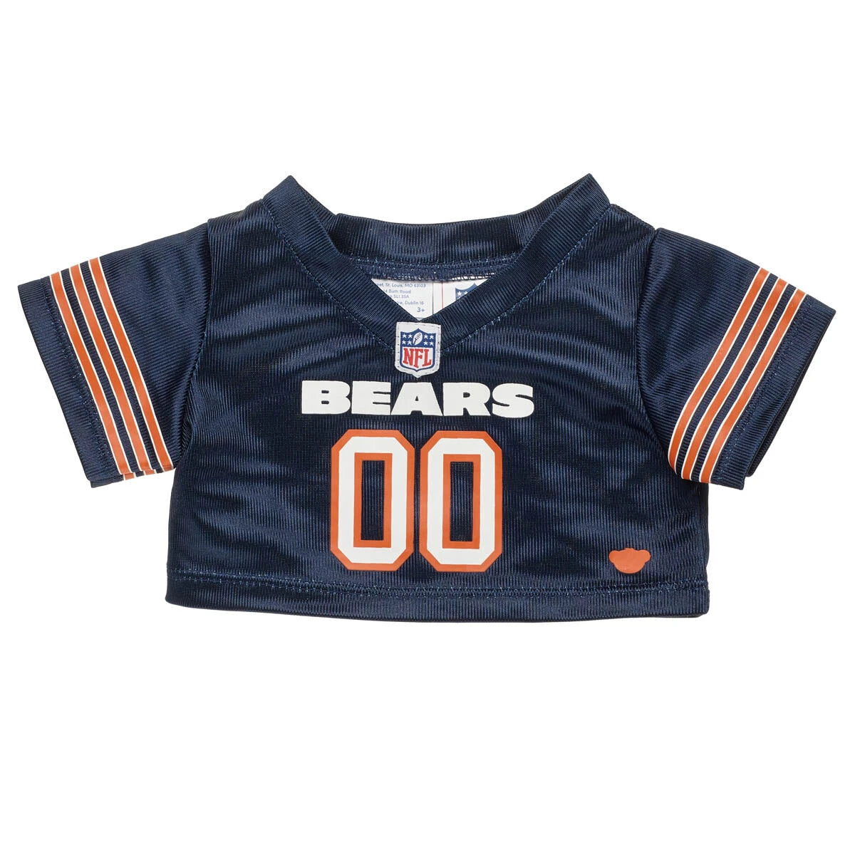 Chicago Bears Teddy Bear Fan Hat and Football Gift Set - US 7257