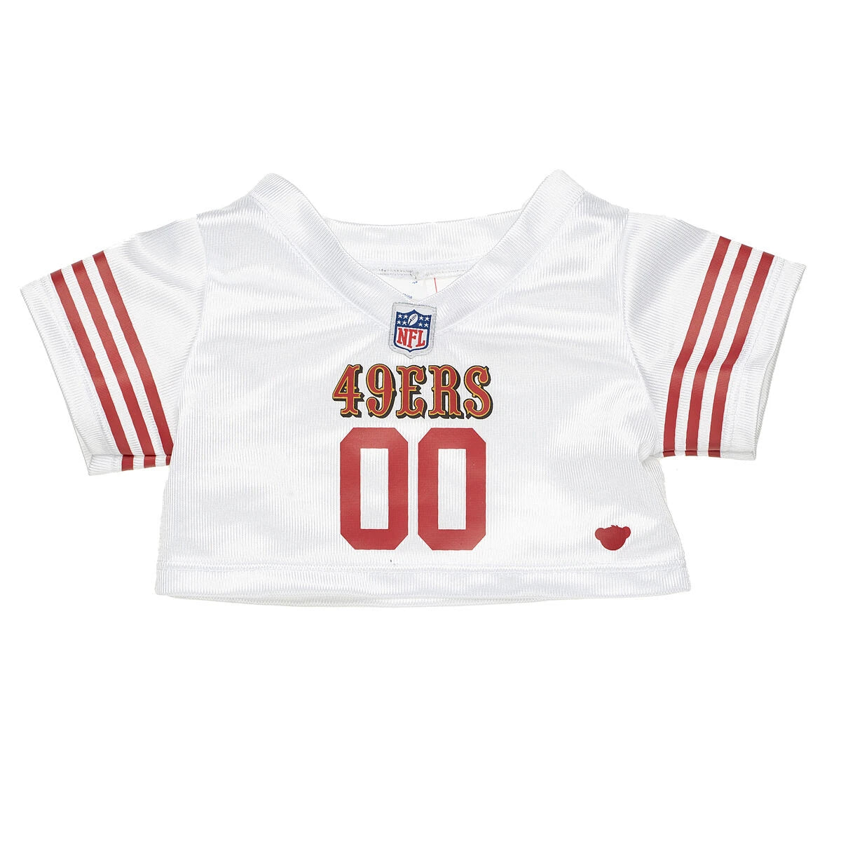 San Francisco 49ers Happy Hugs Teddy Bear Football Gift Set | Build-A-Bear® - US 5901