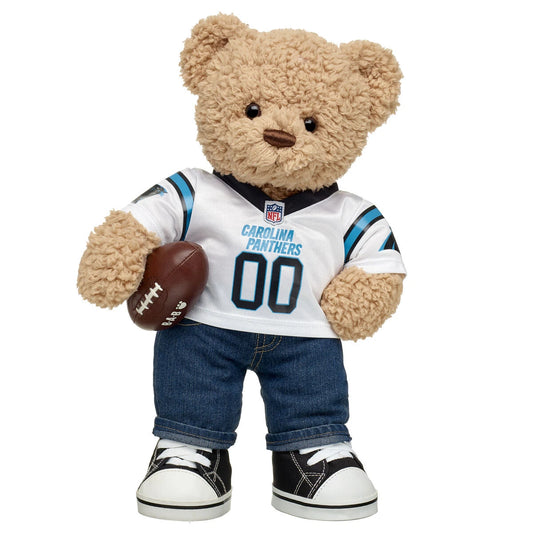 Timeless Teddy Football Carolina Panthers Gift Set | Build-A-Bear® - US 2641