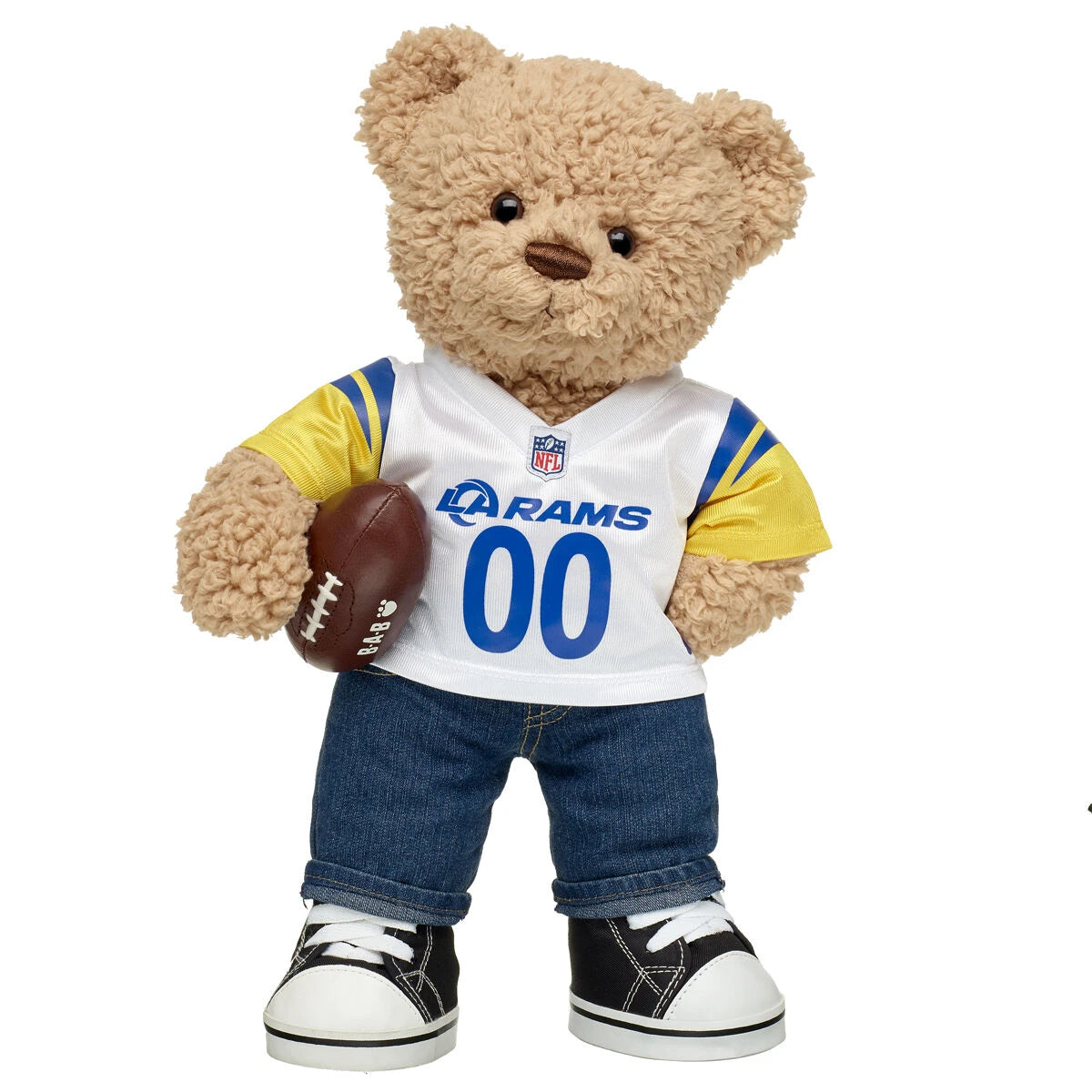 Timeless Teddy Football Los Angeles Rams Gift Set | Build-A-Bear® - US 2254