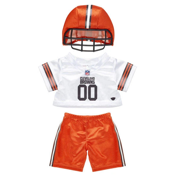 Cleveland Browns 3 pc. Stuffed Animal Uniform | Shop at Build-A-Bear® - US 8702