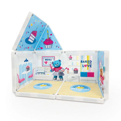 Magna-Tiles® The Bakeshop Cub Condo for Stuffed Animals | Build-A-Bear® - US 3781