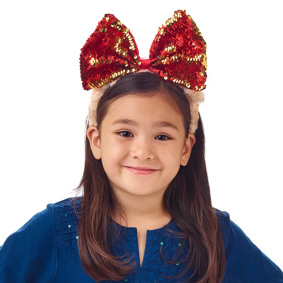 Sequin Bow Bear Headband for Kids | Build-A-Bear® - US 8362