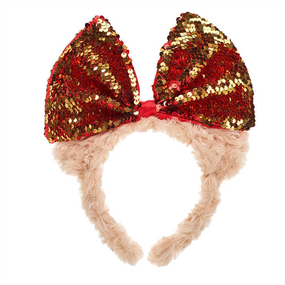 Sequin Bow Bear Headband for Kids | Build-A-Bear® - US 8362