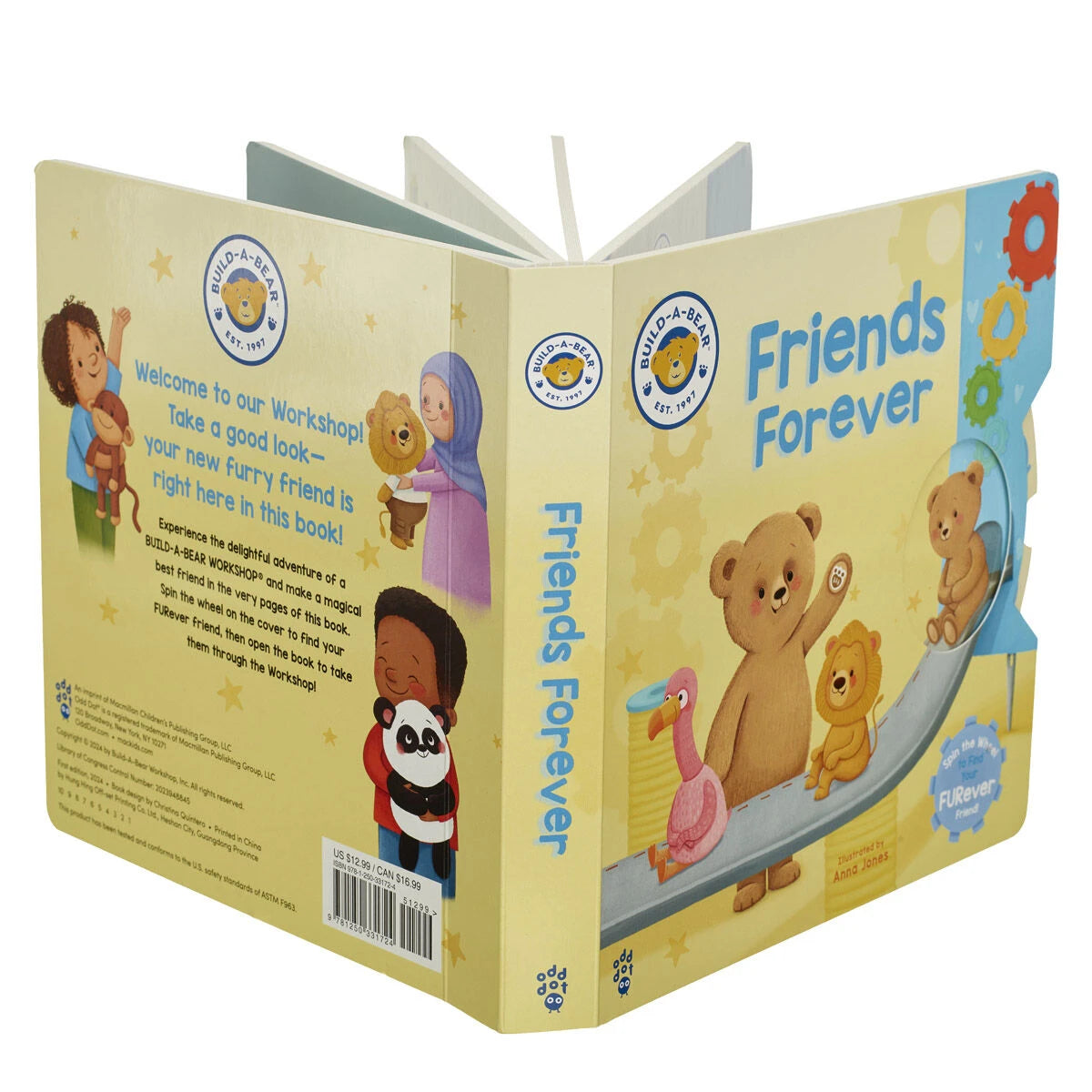 "Friends Forever" Board Book | Build-A-Bear® - US 6480