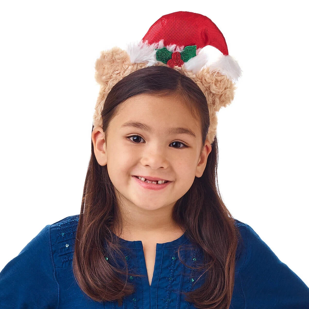Santa Hat Bear Headband for Kids | Build-A-Bear® - US 6335