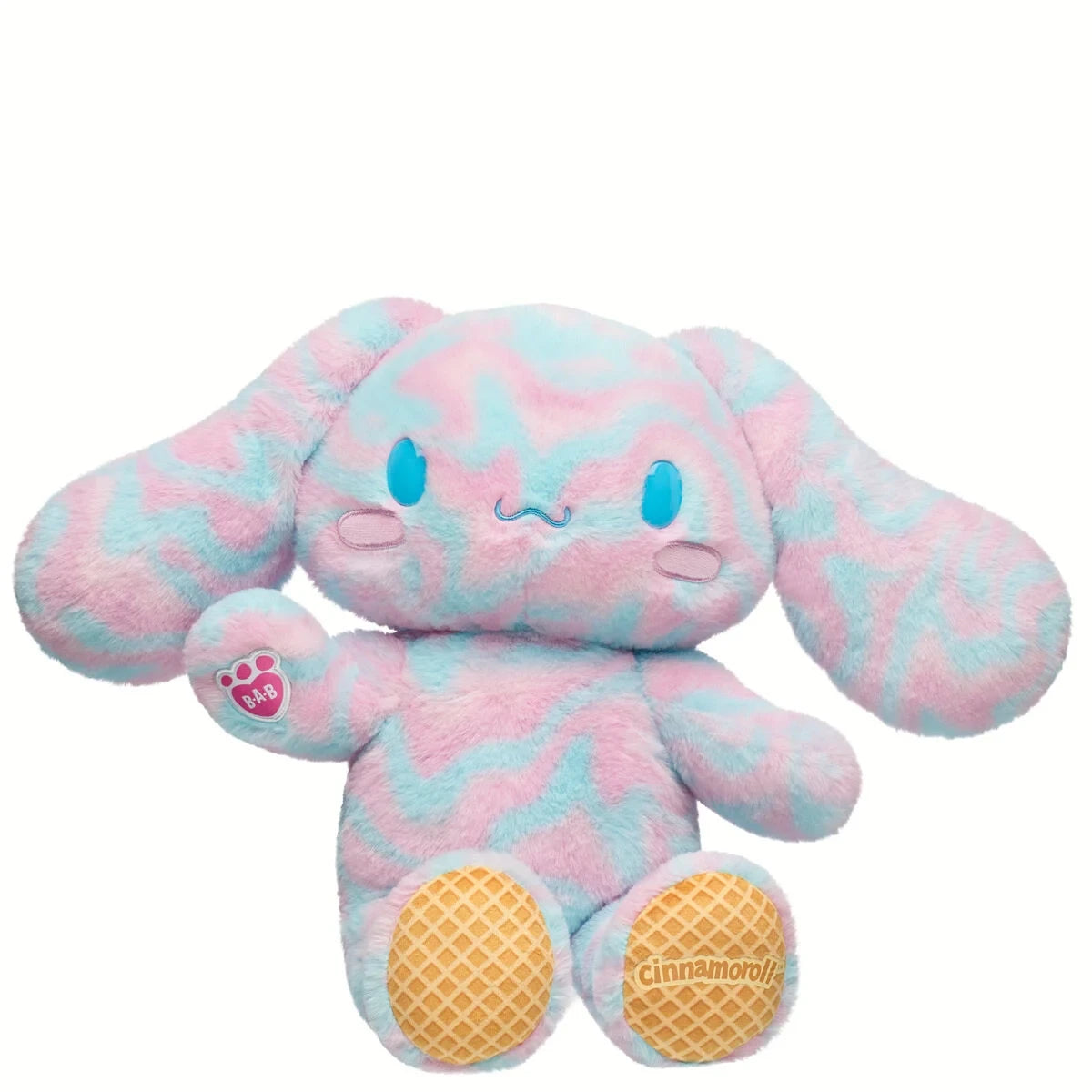 Sanrio Hello Kitty &amp; Friends Bubblegum Ice Cream Cinnamoroll Plush | Build-A-Bear - US 7905