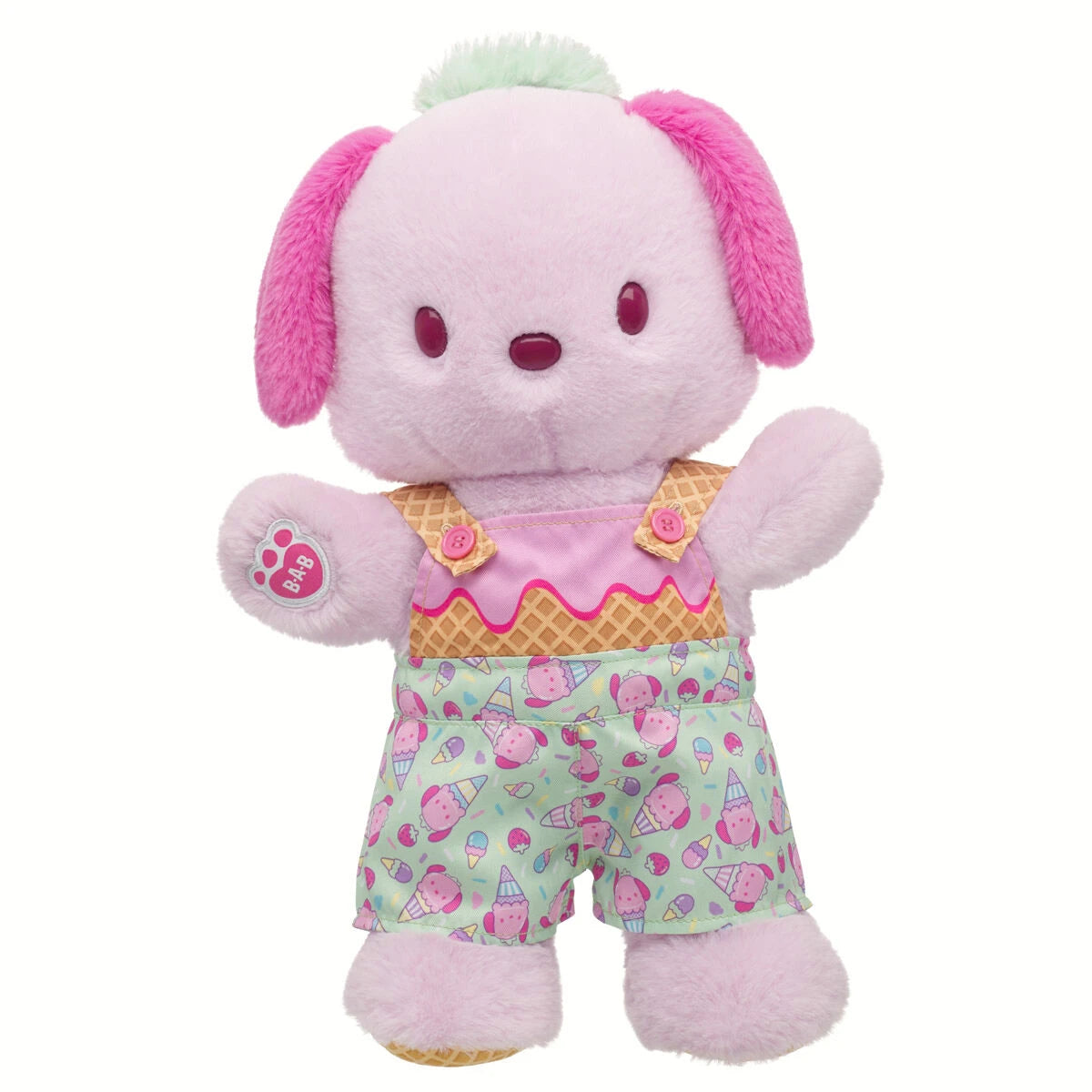 Sanrio Hello Kitty &amp; Friends Strawberry Ice Cream Pochacco Plush | Build-A-Bear - US 4610