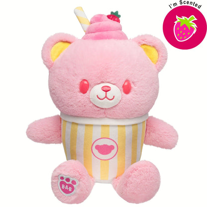 Strawberry Lemonade Bear Slushie Plushie Scented | BAB - US 8561