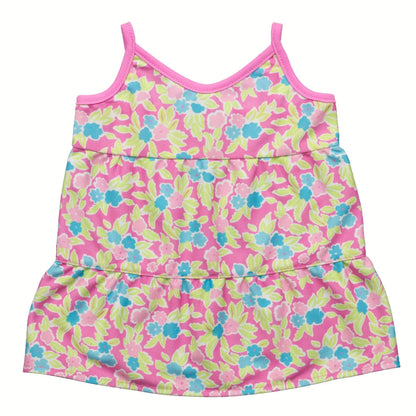 Floral Print Maxi Dress | Build-A-Bear - US 1444