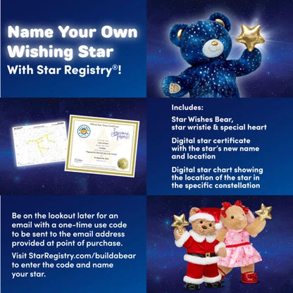 Star Wishes Teddy Bear | Build-A-Bear® - US 2153