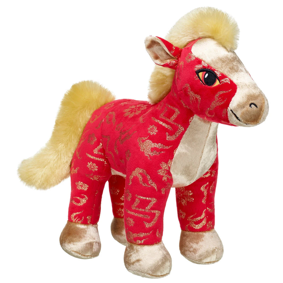Red &amp; Gold Horse | Build-A-Bear - US 1792