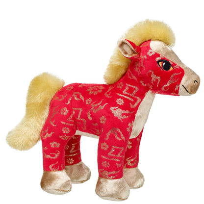 Red &amp; Gold Horse | Build-A-Bear - US 1792