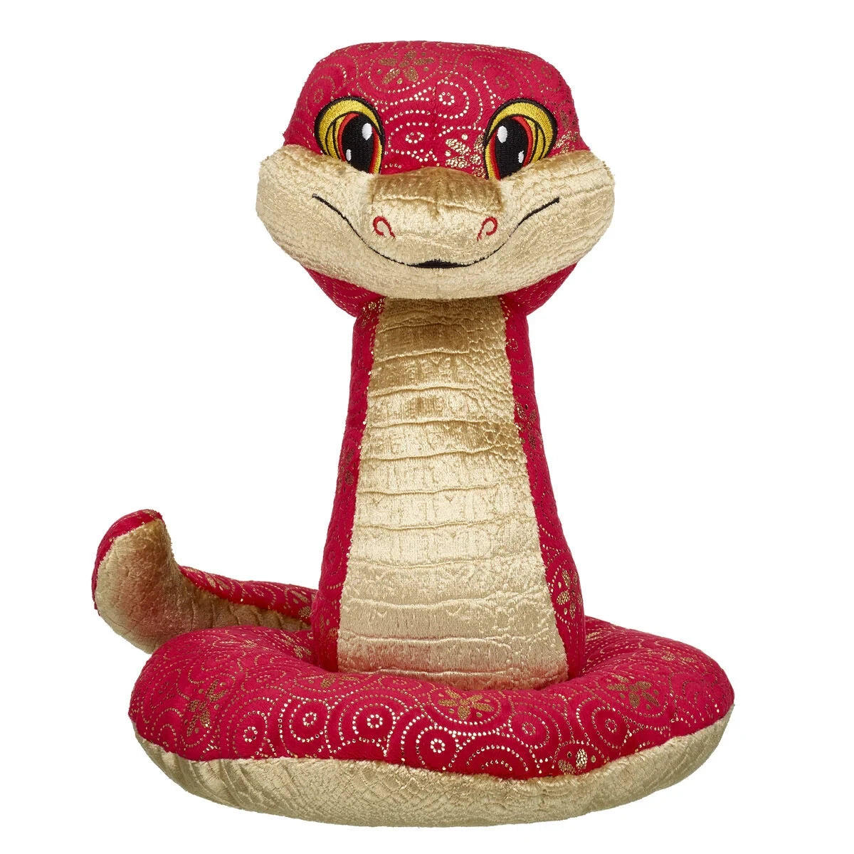 Lunar New Year Red and Gold Snake Stuffed Animal | Build-A-Bear® - US 2253