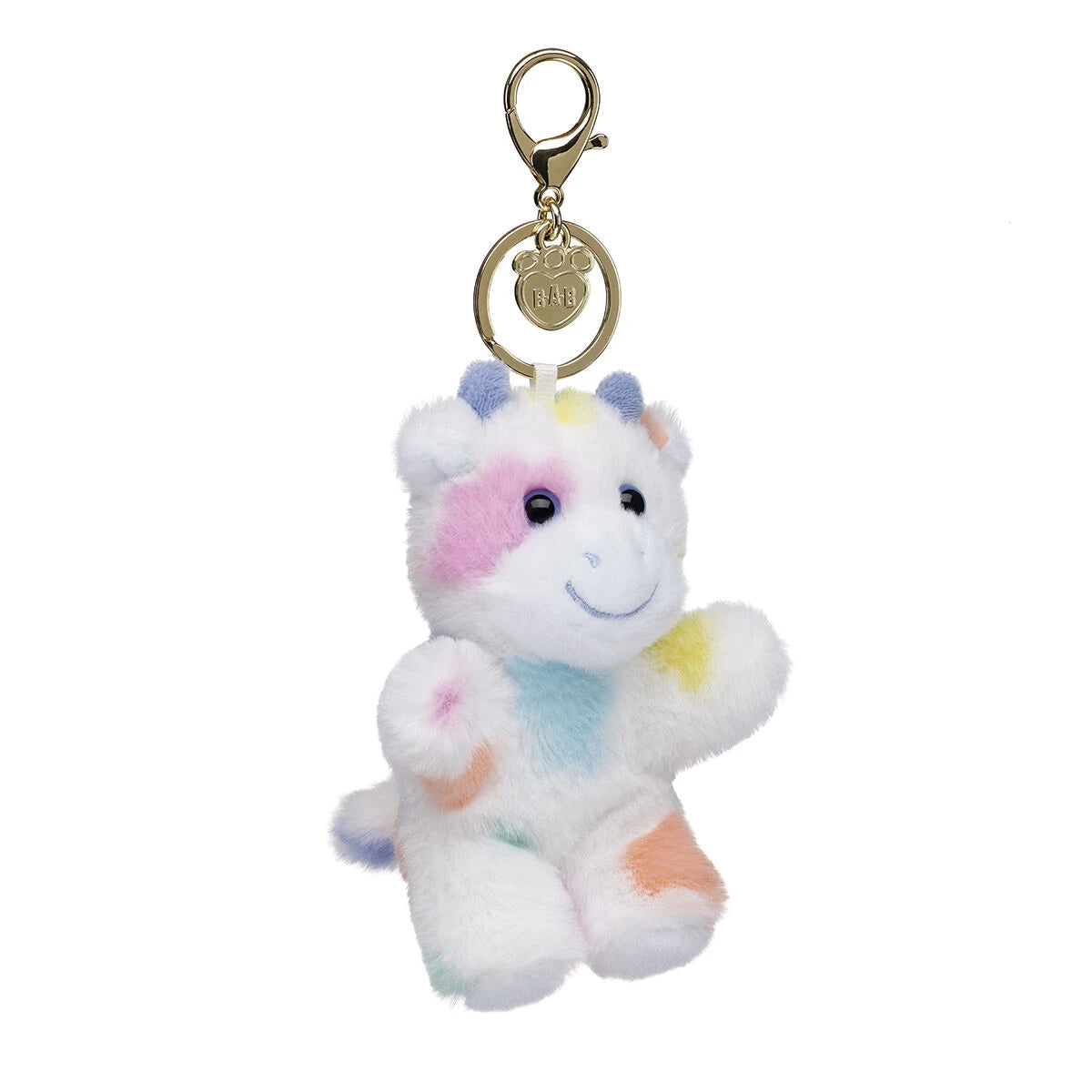 Colorful Splatter Cow Plush Bag Charm | Build-A-Bear - US 4743