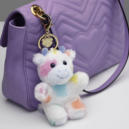 Colorful Splatter Cow Plush Bag Charm | Build-A-Bear - US 4743
