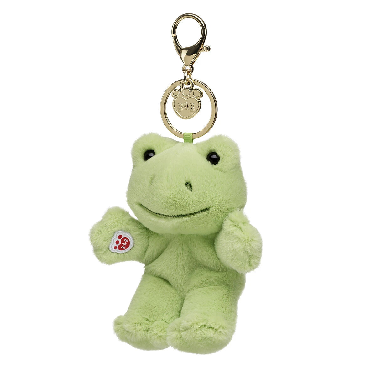 Spring Green Frog Plush Bag Charm | Build-A-Bear - US 3864