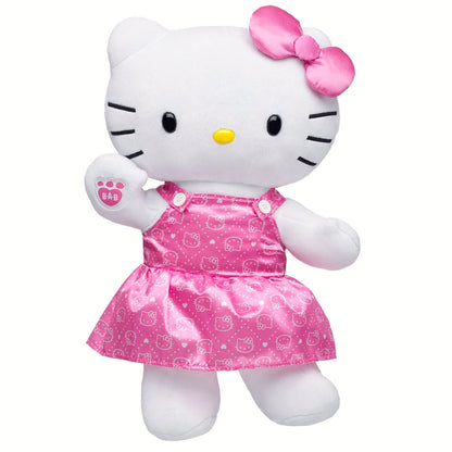 Sanrio Pink Bow Hello Kitty Plush w/ Pink Dress - US 3374