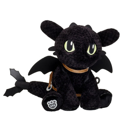 How to Train Your Dragon Toothless Plush &amp; Saddle | Build-A-Bear® - US 5946