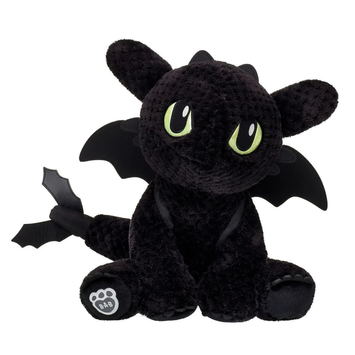 How to Train Your Dragon Toothless Plush &amp; Saddle | Build-A-Bear® - US 1243