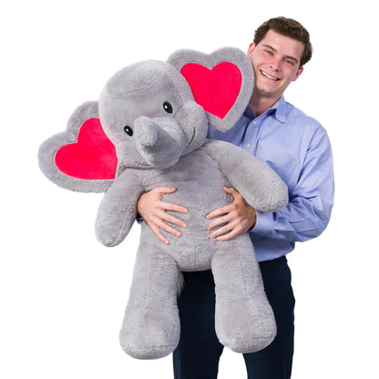 Giant Love You Tons Elephant Stuffed Animal | Build-A-Bear - US 8455