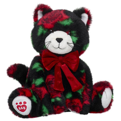 Red Rose Kitty Stuffed Animal w/ Red Velvet | Build-A-Bear - US 7014