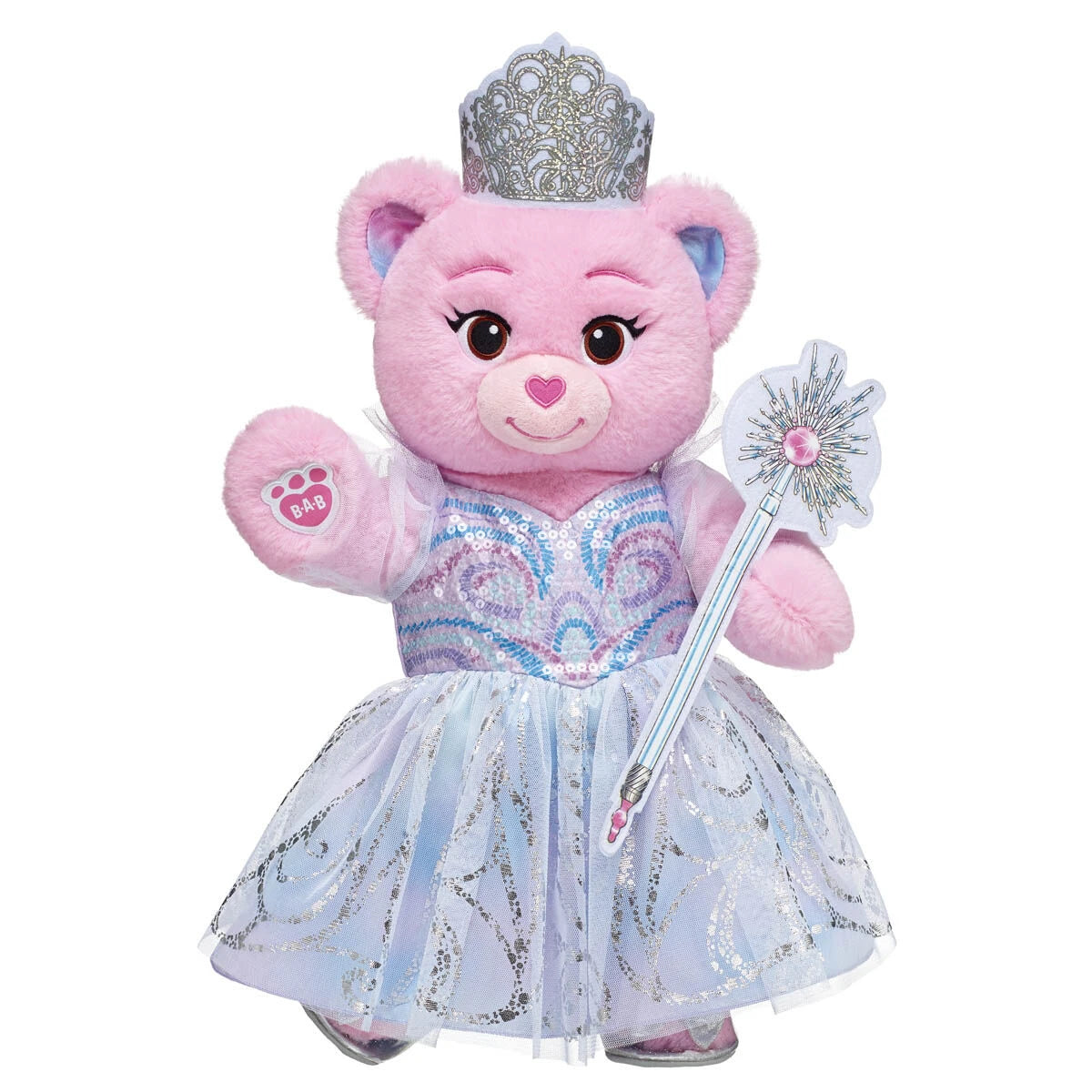 Wicked Glinda Teddy Bear Costume Gift Set | Build-A-Bear - US 4659