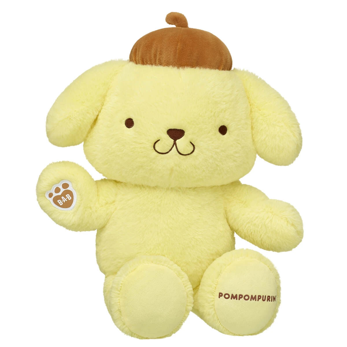 Sanrio® Pompompurin™ Plush with Mini Bean® | Build-A-Bear® - US 3275