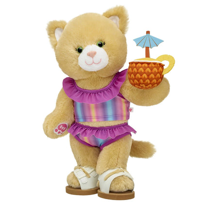 Jennifur Cat Plush Summer Gift Set | Build-A-Bear® - US 5169