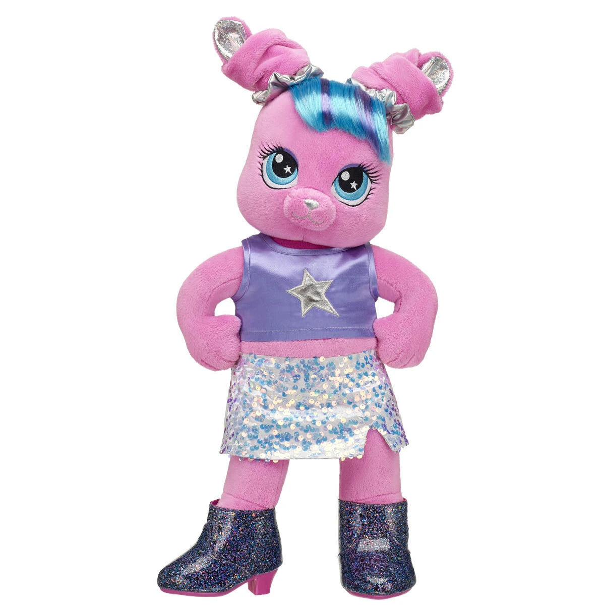 Honey Girls Risa Rabbit Sparkly Plush Toy Gift Set - US 2983
