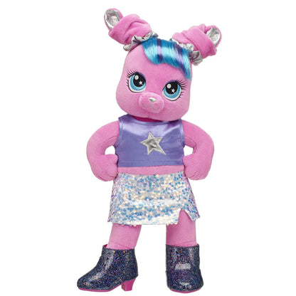 Honey Girls Risa Rabbit Sparkly Plush Toy Gift Set - US 2983