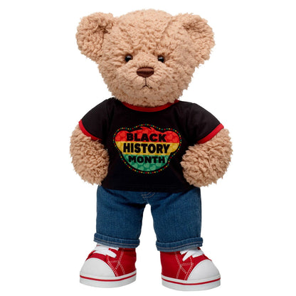 Timeless Teddy Bear Black History Month | Build-A-Bear - US 8938