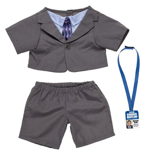 The Office Michael Scott Costume for Stuffed Animals | Build-A-Bear® - US 4228