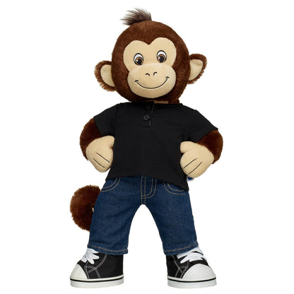 Smiley Monkey Stuffed Animal Fall Gift Set | Build-A-Bear® - US 2263