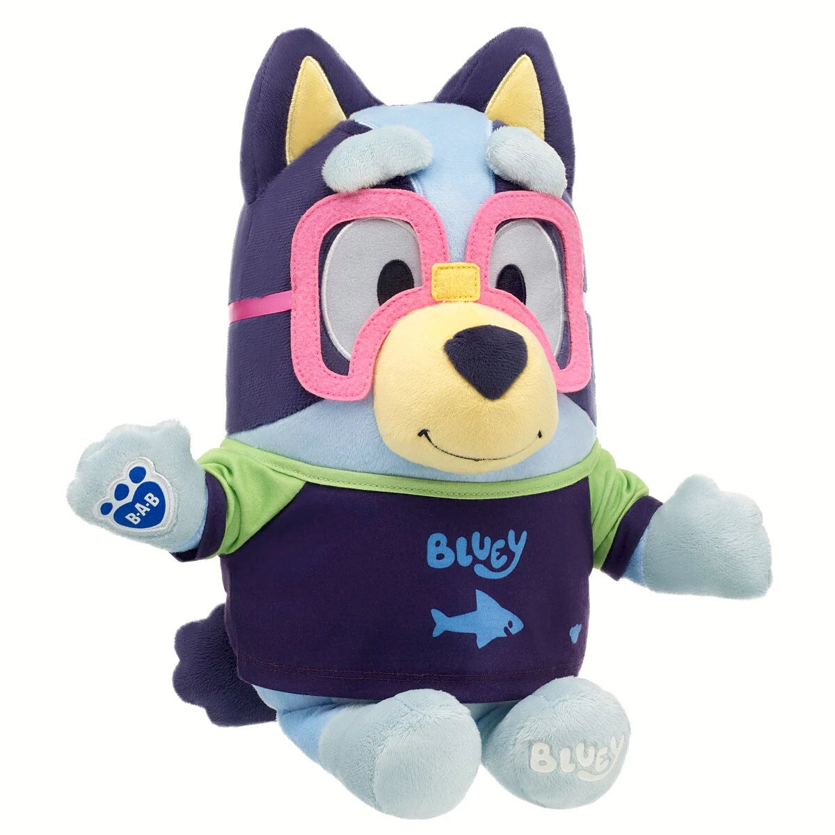Bluey Plush w/ Swim Shirt &amp; Goggle Set | Build-A-Bear - US 7127